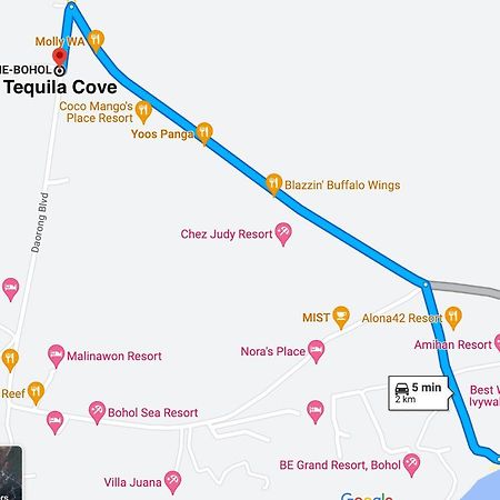 Tequila Cove Bed & Breakfast Panglao Exterior photo